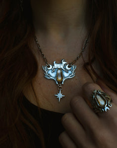 Fireheart Stag Necklace
