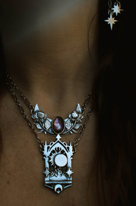 Flower Moon Necklace