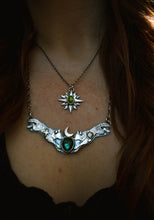 Load image into Gallery viewer, Pre Order Celestial Wolves Necklace