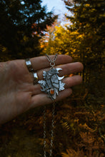 Load image into Gallery viewer, Raven Moon Necklace