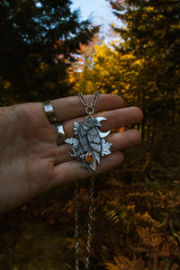 Raven Moon Necklace