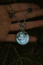 Load image into Gallery viewer, Wolf Pine Medallion Necklace