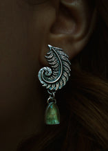 Load image into Gallery viewer, Unfurl Fern Earrings (Made to Order)