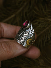 Load image into Gallery viewer, Moth Shield Ring MADE TO SIZE