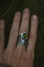 Load image into Gallery viewer, Scenic Wolf Shield Ring MADE TO SIZE
