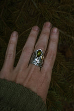 Load image into Gallery viewer, Scenic Wolf Shield Ring MADE TO SIZE