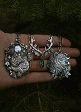 Load image into Gallery viewer, Antler and Oak Necklace