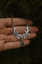 Load image into Gallery viewer, Antler and Oak Necklace