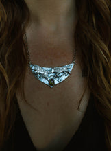Load image into Gallery viewer, Running With the Wolves Shield Necklace