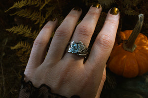 Forest Floor Moth Ring size 7