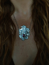 Load image into Gallery viewer, Hawk and Poppy Necklace