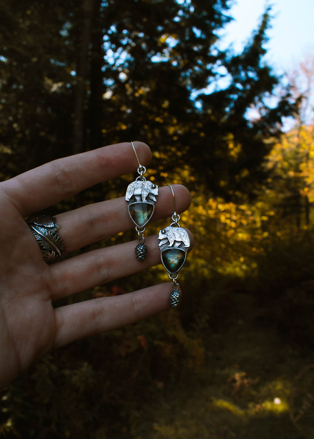 Bear Earrings
