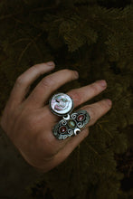 Load image into Gallery viewer, Oak and moon autumn Ring Size 7.5