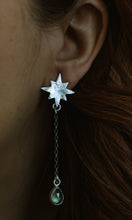 Load image into Gallery viewer, Moon and Stars earrings