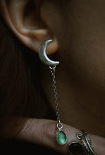 Load image into Gallery viewer, Moon and Stars earrings