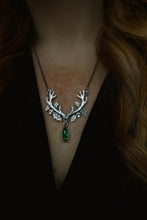 Load image into Gallery viewer, Antler and Oak Necklace